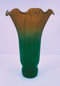 13440 Large Amber And Green Tulip Shades - Adrianas Specialty Lamp Shades