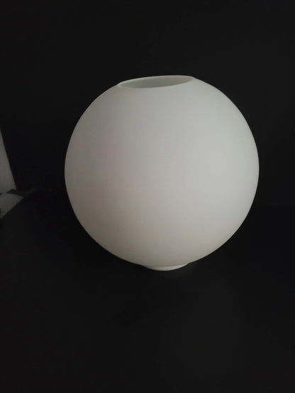 62374a Satin White Opal Ball | 3 sizes (Copy) lamp globes Adrianas Specialty Lamp Shades