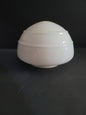 35611 Swirl White Opal Ceiling Shade ceiling lamp shades Adrianas Specialty Lamp Shades