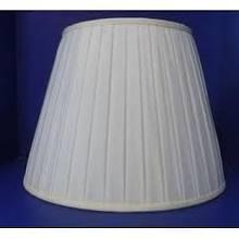 20556 Empire Box Pleat Shantung Silk Lamp Shades Lined silk-lamp-shades Adrianas Specialty Lamp Shades