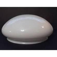 25658 White Opal Mushroom Shape 10 inch Fitter odd-lots Adrianas Specialty Lamp Shades