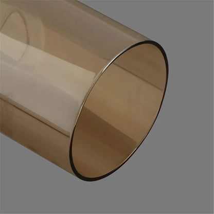 2pcs Pack Bronze Cylinder Glass Shade with 1-5/8 Inch Fitter - Adrianas Specialty Lamp Shades