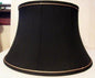 32149 Black Silk Floor Lampshade replacement-lamp-shades Adrianas Specialty Lamp Shades