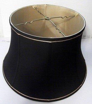 32149 Black Silk Floor Lampshade replacement-lamp-shades Adrianas Specialty Lamp Shades