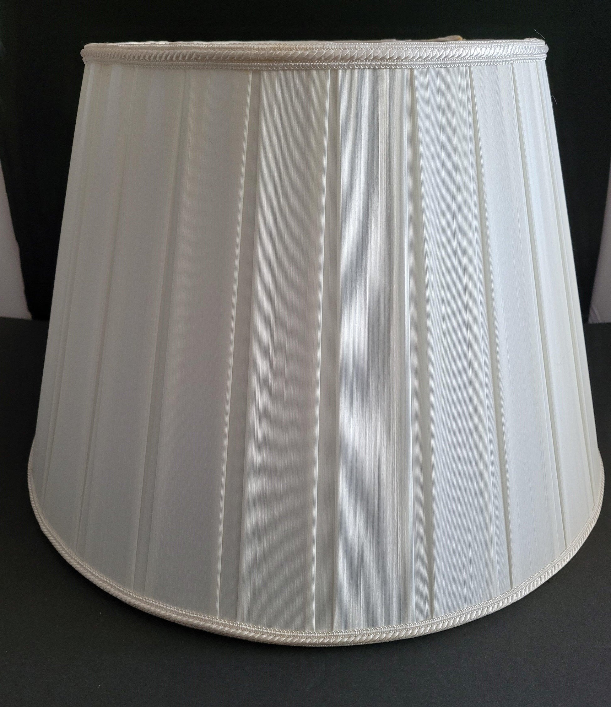 33366 White Silk Floor Lamp Shades - Adrianas Specialty Lamp Shades