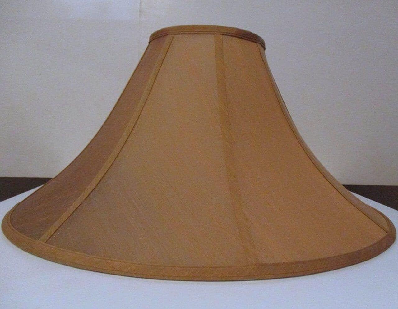 34214 Large Bronze Silk Lamp Shade replacement-lamp-shades Adrianas Specialty Lamp Shades