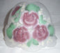 35013 Hand Painted Rose Design - Adrianas Specialty Lamp Shades