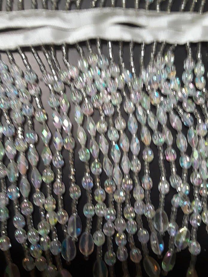 35961 Opalescence 6 inch Beaded Fringe odd-lots Adrianas Specialty Lamp Shades