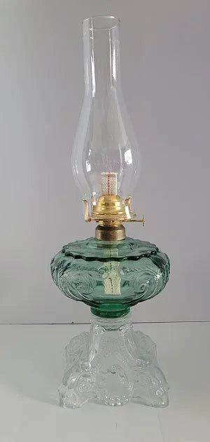 36251-P Princess Feather Oil Lamp lamps Adrianas Specialty Lamp Shades