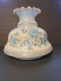 36913 Blue Peonies Floral Crown Student 10-student-lamp-shades Adrianas Specialty Lamp Shades