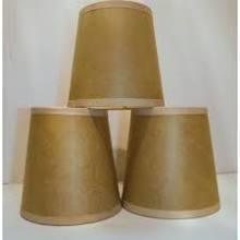 38952 Kraft Parchment Chandelier Shades odd-lots Adrianas Specialty Lamp Shades