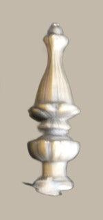 50920 Antique Die Cast Pyramid Finials - Adrianas Specialty Lamp Shades