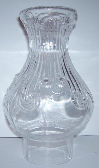 57994 Clear Princess Freather Chimney lamp-chimneys Adrianas Specialty Lamp Shades