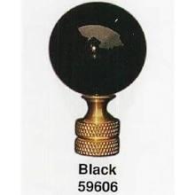 59606 Black Ball Finials - Adrianas Specialty Lamp Shades