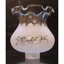 61204 Frosted Hurricane Sconce odd-lots Adrianas Specialty Lamp Shades