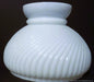 62286 Seven Inch Glossy White Opal Rib 7-student-lamp-shades Adrianas Specialty Lamp Shades