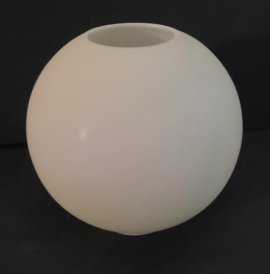 62328 Satin Cream Eight Inch Ball Glass Lamp Shade - Specialty Shades