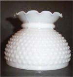 62566 Hobnail Crimped Glass Lamp Shades 6-student-lamp-shades Adrianas Specialty Lamp Shades