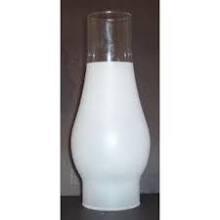 66212 - Bulk Chimney 3 /4 Frost 2 5/8 Inch Fitter Set of 12 lamp-chimneys Adrianas Specialty Lamp Shades