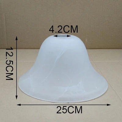 66268 - Glass Lamp Shade Replacement Lamp Cover Frosted - Adrianas Specialty Lamp Shades