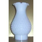 66410 Hobnail Chimney Opal Hobnail Chimney lamp-chimneys Adrianas Specialty Lamp Shades