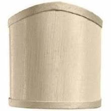 68762 Shield Clip On French Beige Sconces clip-on-shades Adrianas Specialty Lamp Shades