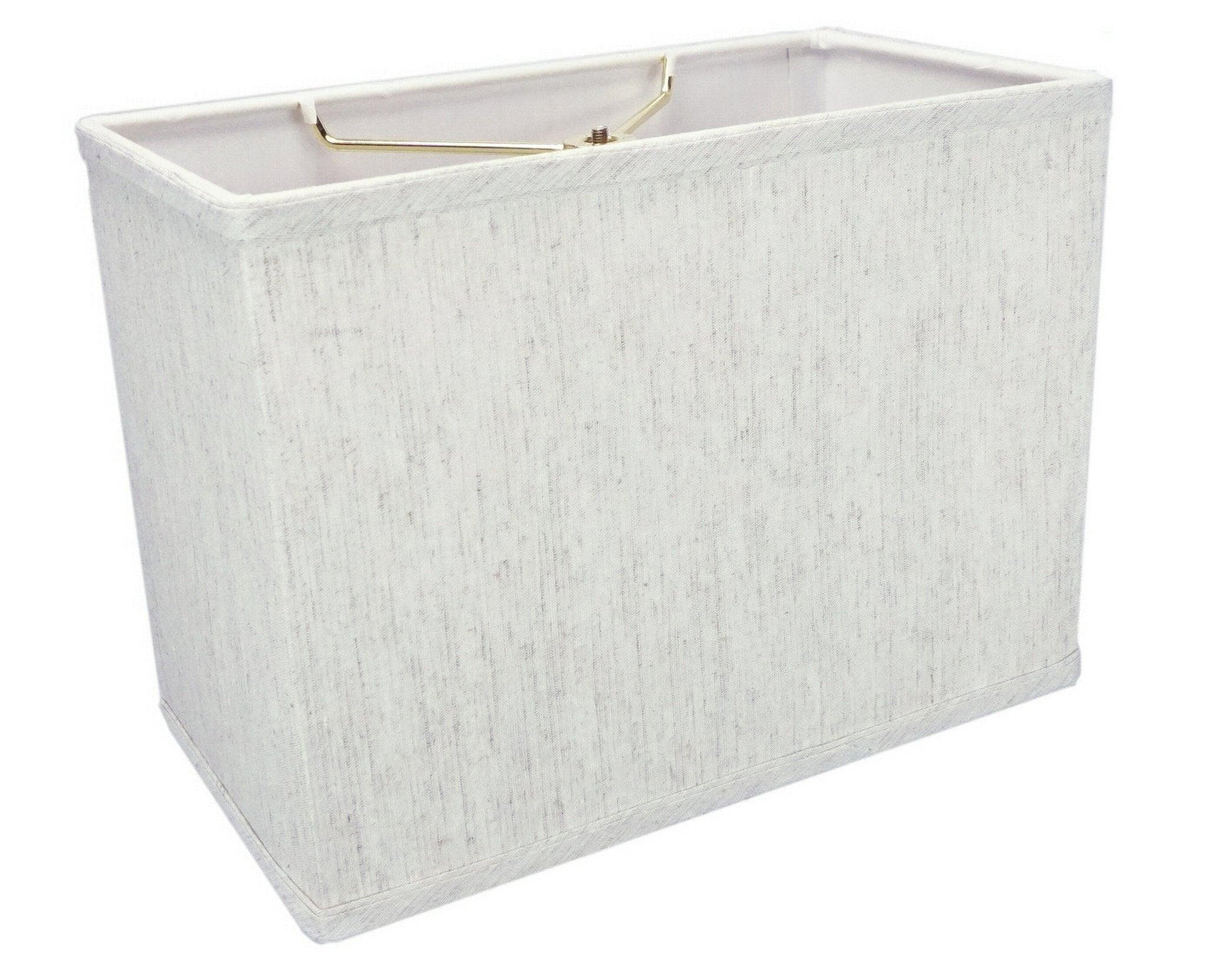 7"W x 9"H Rectangular Drum Lampshade Softback Textured Oatmeal - Specialty Shades