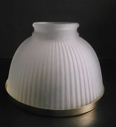 81091 Frosted Hollophane Pendant - Adrianas Specialty Lamp Shades