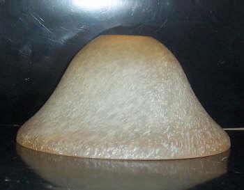 81241 Neck Less Washed Creamy Beige odd-lots Adrianas Specialty Lamp Shades