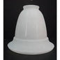 81256 Glass Replacement Frosted Ribbed Bell Shades pendant-lamp-shades Adrianas Specialty Lamp Shades