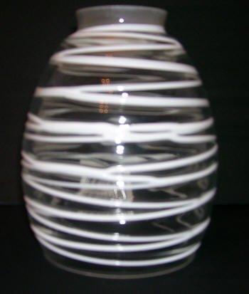 81314 Clear Of White Rope pendant-lamp-shades Adrianas Specialty Lamp Shades