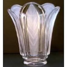 81328 Clear Etched 2 1/4 inch Fitter pendant-lamp-shades Adrianas Specialty Lamp Shades