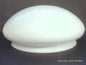 83457 8 Inch White Mushroom Ceiling Shade 8 inch ceiling shade Adrianas Specialty Lamp Shades