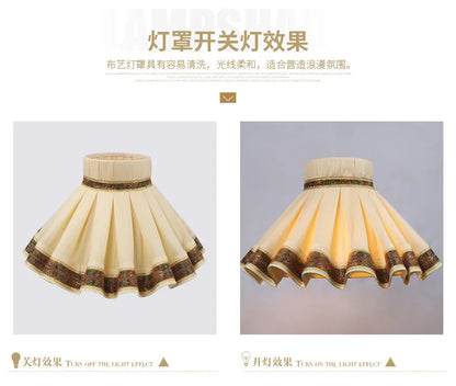 Colonia Princess Skirt Floor and Table Lamp Shades replacement lamp shades Adrianas Specialty Lamp Shades