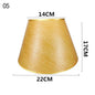 European Retro Style Table Lampshades PVC Sheepskin Fabric Floor Lamp Shade Bedroom Bedside Home Decor Wall Lamp Shell Cover Lamp Shades Adrianas Specialty Shades 5