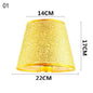 European Retro Style Table Lampshades PVC Sheepskin Fabric Floor Lamp Shade Bedroom Bedside Home Decor Wall Lamp Shell Cover Lamp Shades Adrianas Specialty Shades 1