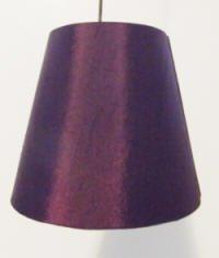 Burgundy Brown Chandelier Clip On Shade - Specialty Shades