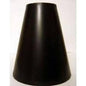 Elegant Black Parchment Clip-On Chandelier Shades chandelier shades Adrianas Specialty Lamp Shades