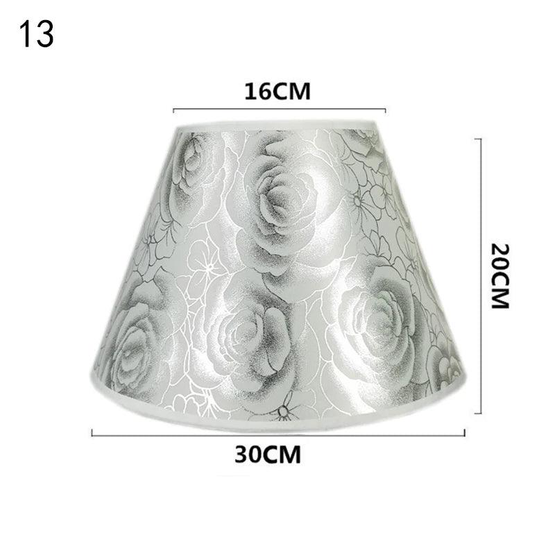 European Retro Style Table Lampshades PVC Sheepskin   