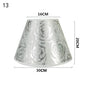 European Retro Style Table Lampshades PVC Sheepskin   