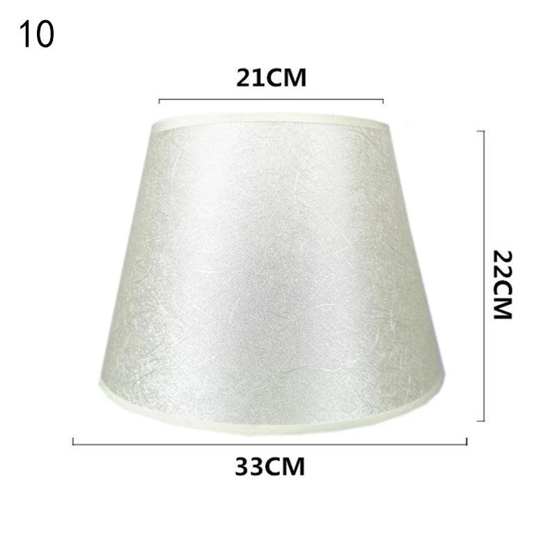 European Retro Style Table Lampshades PVC Sheepskin   