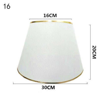 European Retro Style Table Lampshades PVC Sheepskin   