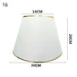 European Retro Style Table Lampshades PVC Sheepskin   