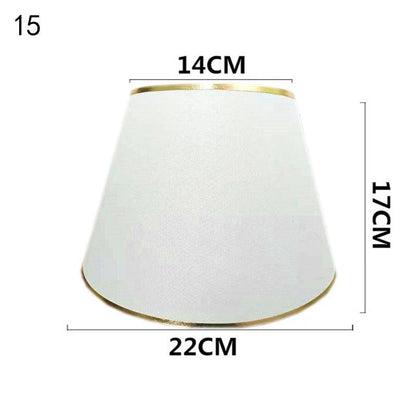 European Retro Style Table Lampshades PVC Sheepskin   