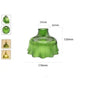 GY-LA-078 - Green Pendant Lamp Shades green lamp shades Adrianas Specialty Lamp Shades 11 - Diameter 6 3/4 inches