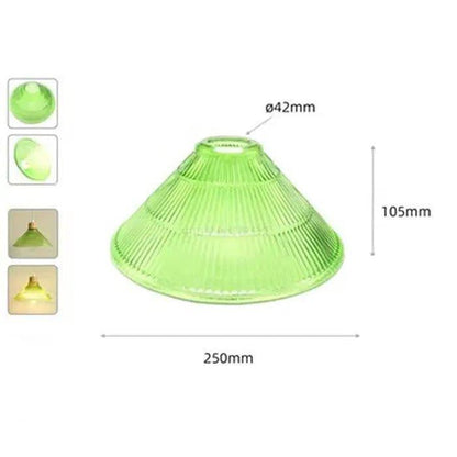 GY-LA-078 - Green Pendant Lamp Shades green lamp shades Adrianas Specialty Lamp Shades 13 - Diameter 10 inches