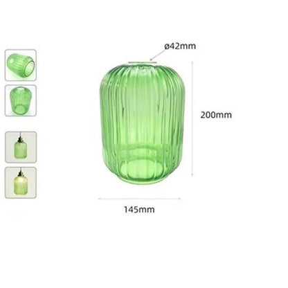 GY-LA-078 - Green Pendant Lamp Shades green lamp shades Adrianas Specialty Lamp Shades 23 - Diameter 5 3/4 inches