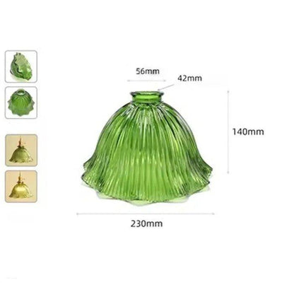 GY-LA-078 - Green Pendant Lamp Shades green lamp shades Adrianas Specialty Lamp Shades 12 - Diameter 9 inches