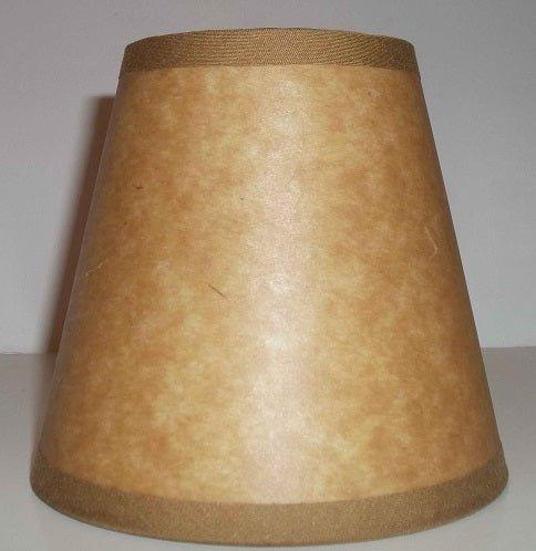 "Kraft Paper Clip-On Chandelier Shade" - Specialty Shades