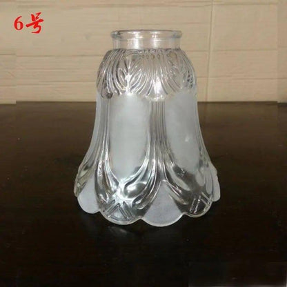 Lampshade Shell Frosted Glass Lampshade pendant-lamp-shades Adrianas Specialty Lamp Shades